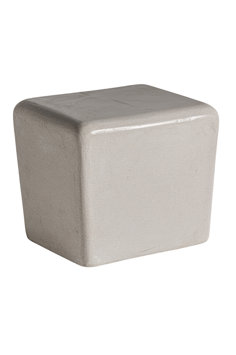 White Stone Side Table | Vical Home Vasto | Woodfurniture.com