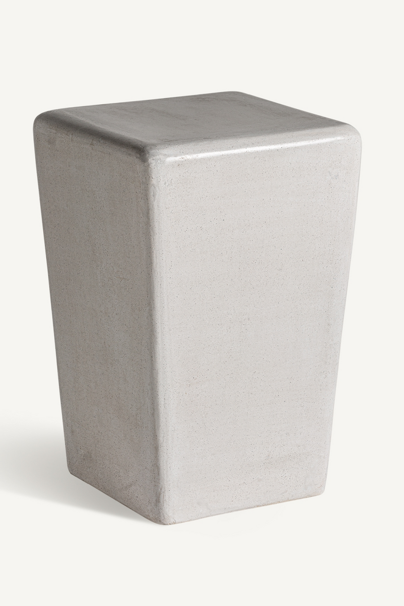 White Stone Side Table | Vical Home Vasto | Woodfurniture.com