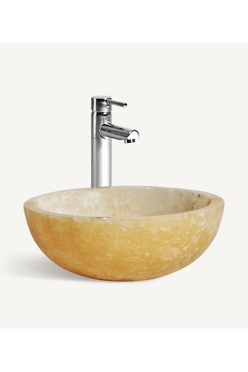 Round Onyx Bathroom Sink | Vical Home Altair | Woodfurniture.com