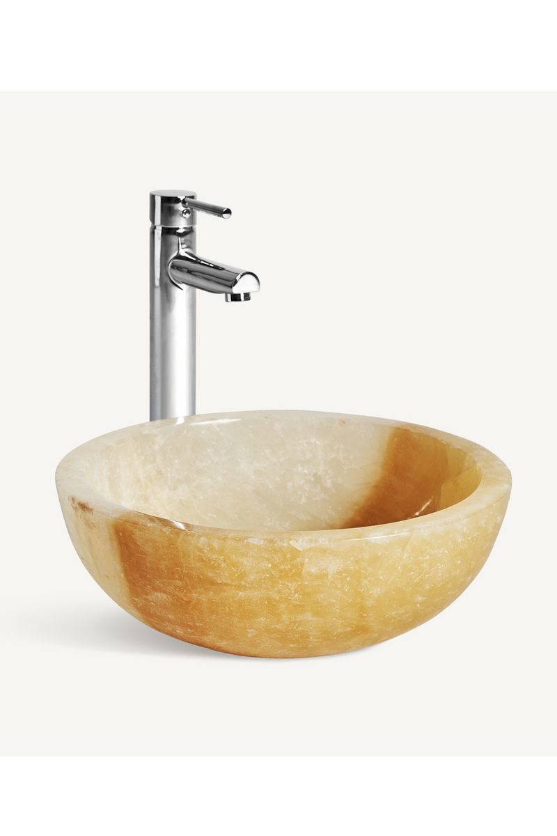 Round Onyx Bathroom Sink | Vical Home Altair | Woodfurniture.com