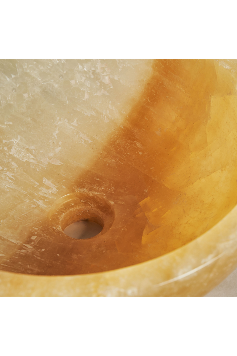 Round Onyx Bathroom Sink | Vical Home Altair | Woodfurniture.com