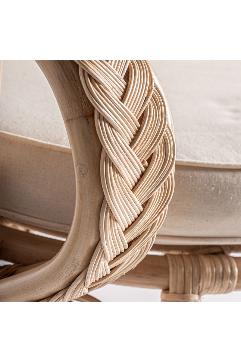 Natural Rattan Statement Armchair | Vical Home Nulvi | Woodfurniture.com