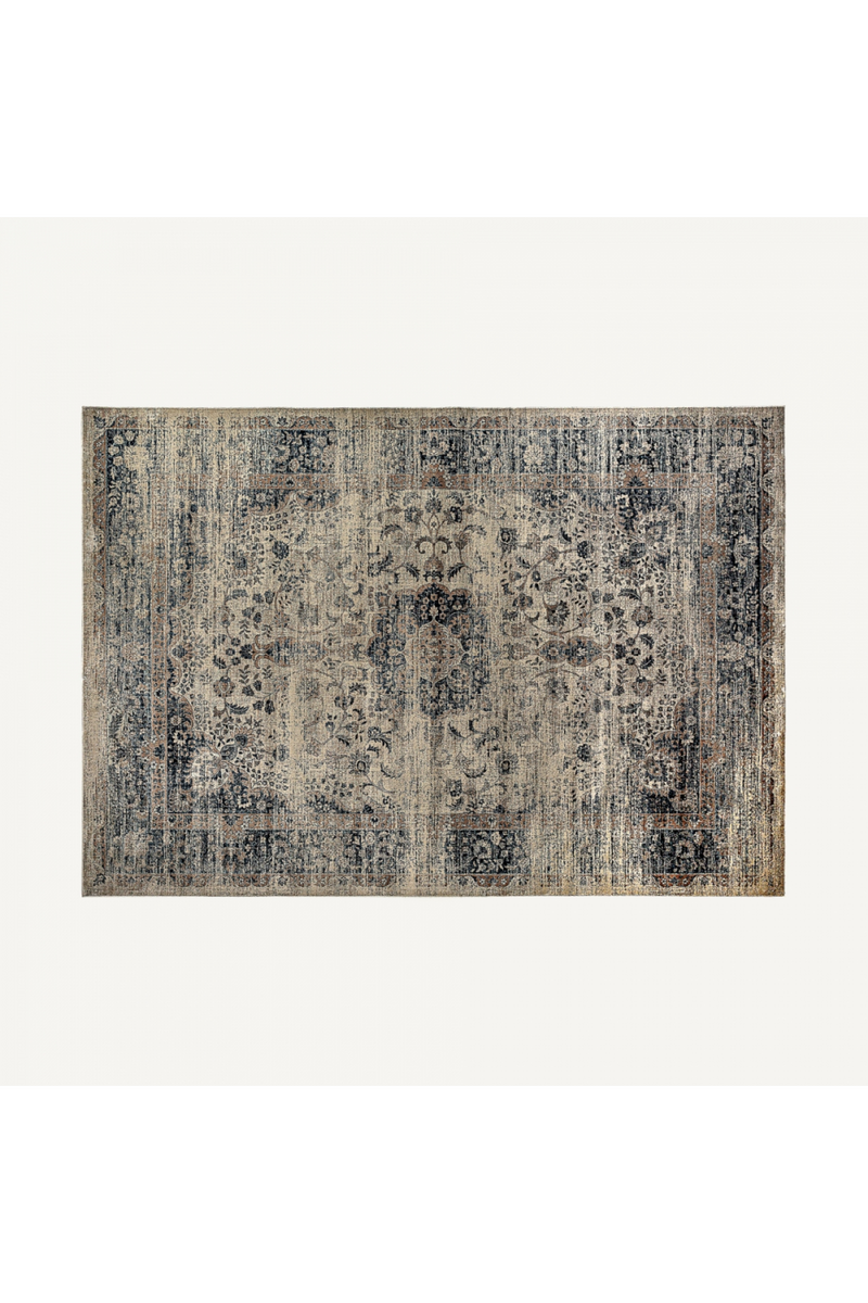 Classic Print Viscose Carpet 9'5" x 6'5" | Vical Home Aurora | Woodfurniture.com