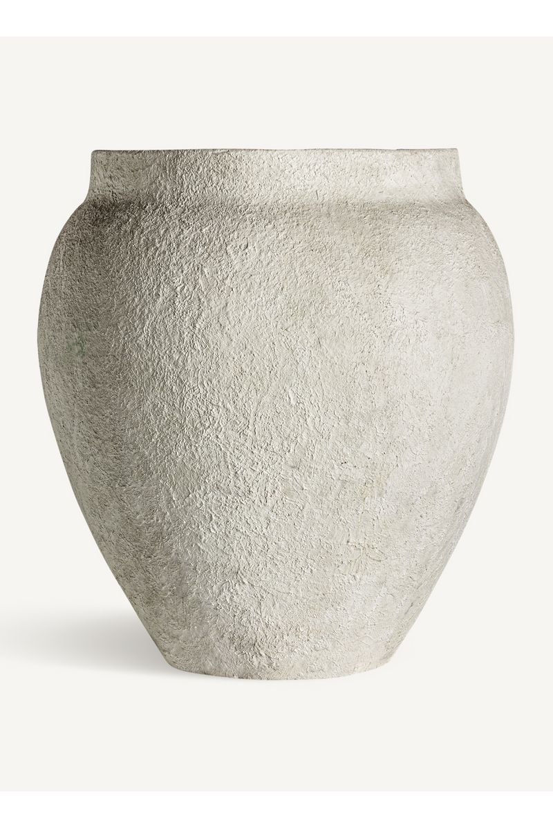 White Terracotta Vase | Vical Home Egerak | Woodfurniture.com