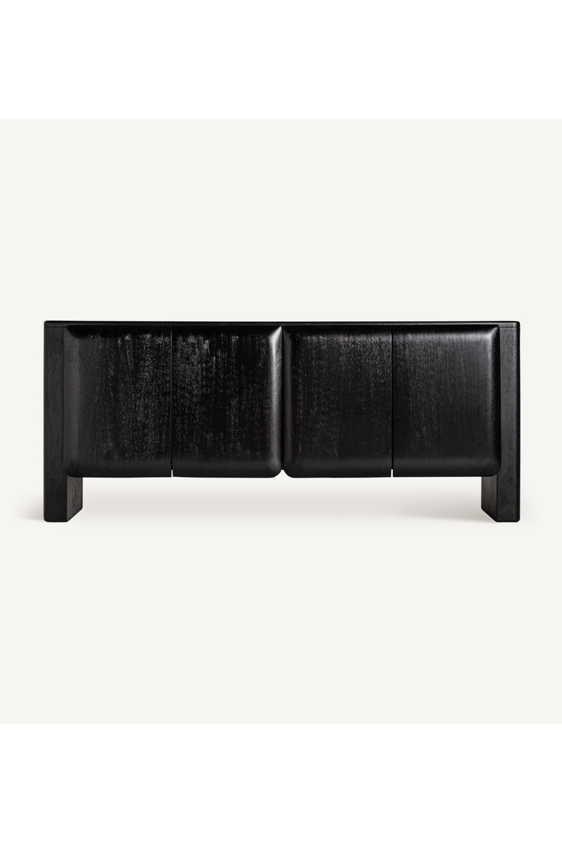 Black Carved Mango Sideboard | Vical Home Kordel | Woodfurniture.com