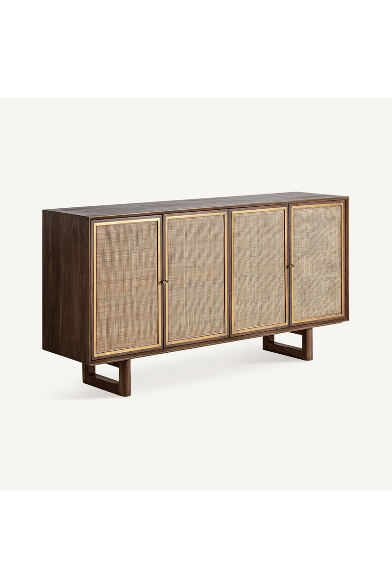 Rattan 4-Door Sideboard | Vical Home Gondorf | Oroatrade.com