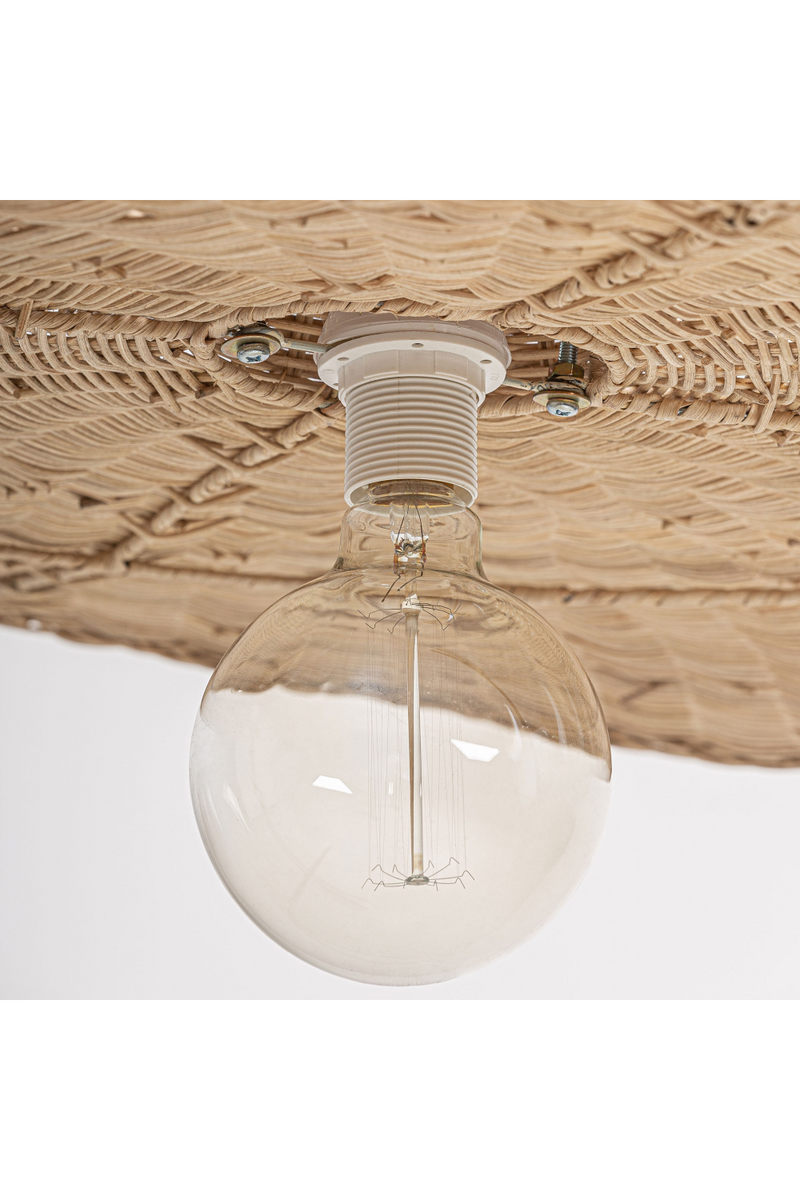 Rattan Hat Hanging Lamp S | Vical Home Uxmal | Woodfurniture.com