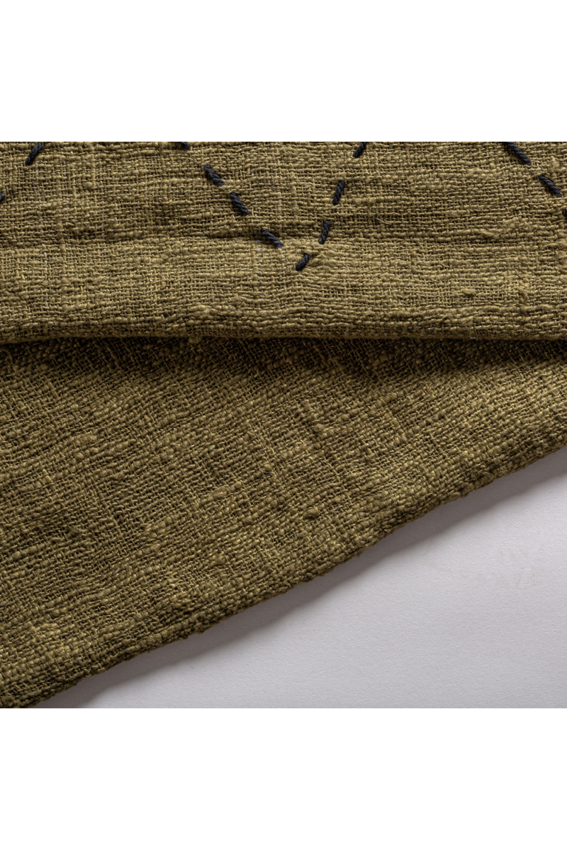 Brown Cotton Throw Blanket | Vical Home Clancy | Woodfurniture.com