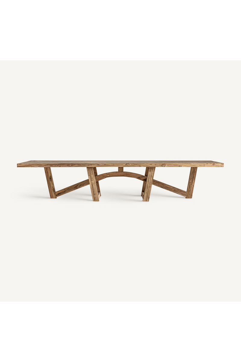 Natural Teak Dining Table | Vical Home Nysted | Woodfurniture.com