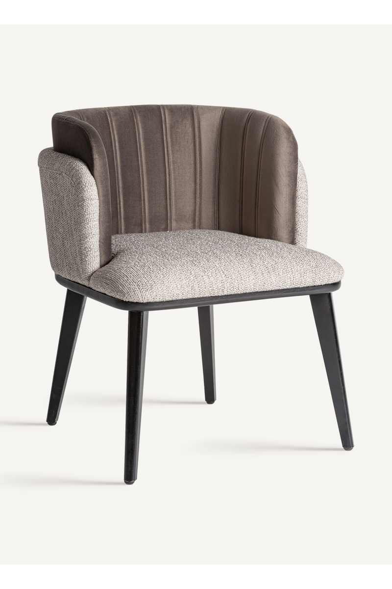 Velvet Back Modern Accent Chair | Vical Home Labege | Woodfurniture.com