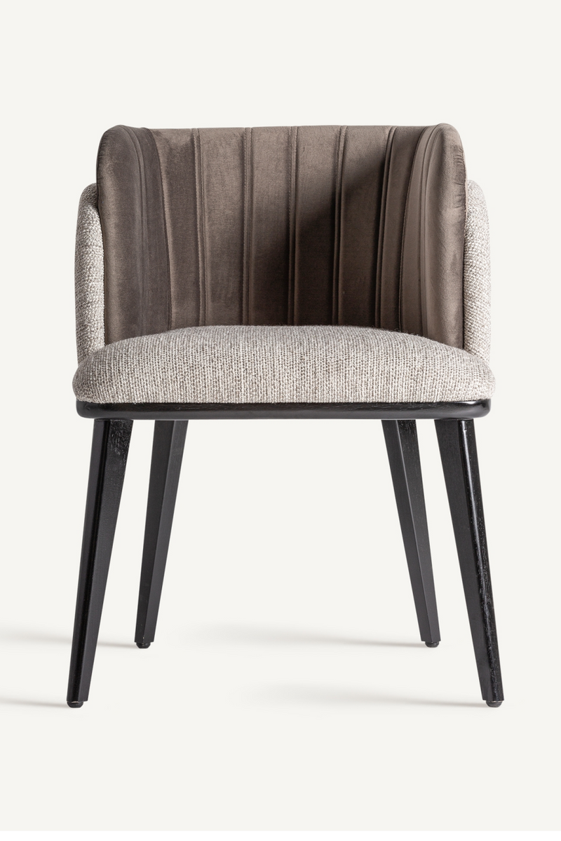 Velvet Back Modern Accent Chair | Vical Home Labege | Woodfurniture.com