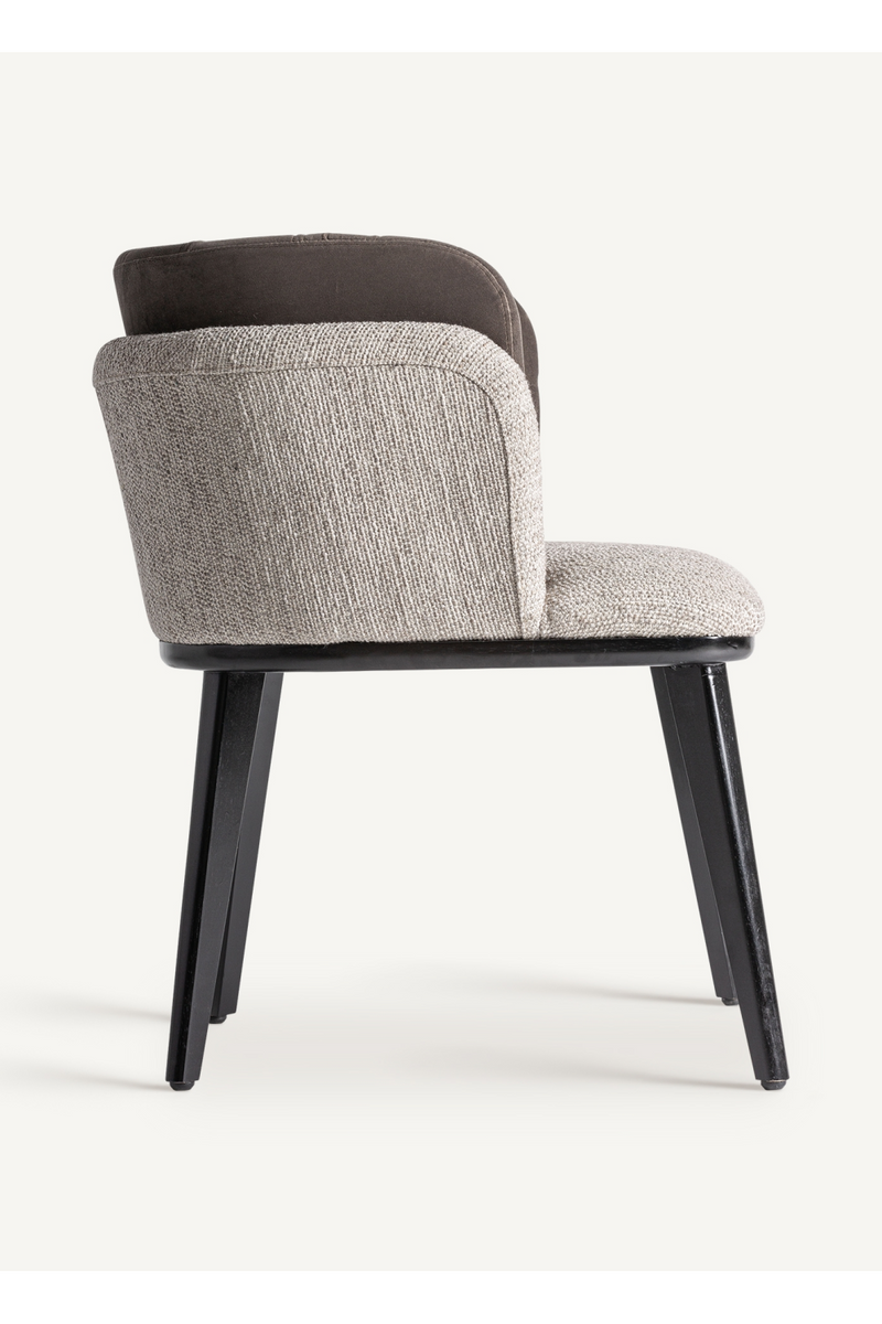 Velvet Back Modern Accent Chair | Vical Home Labege | Woodfurniture.com