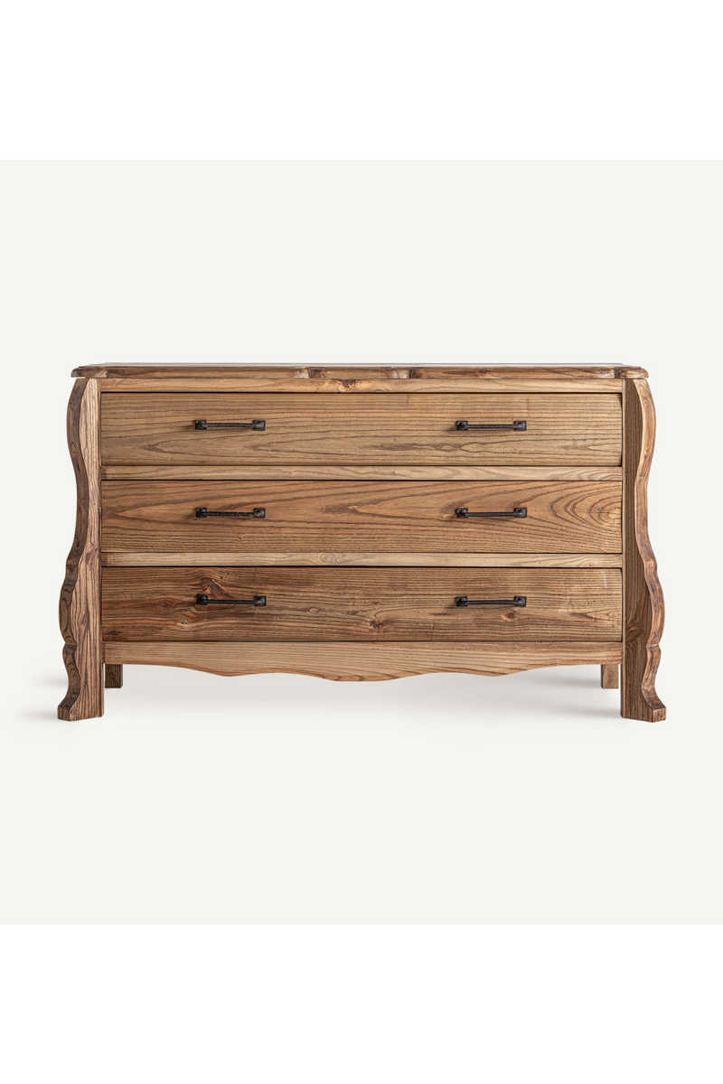 Elm Wood Chest of Drawers | Vical Home Brixton | Woodfurniture.com