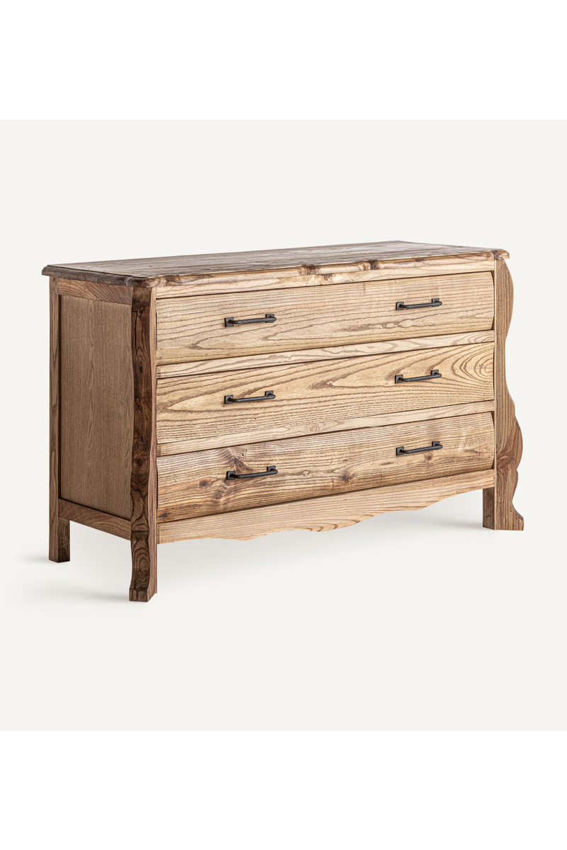 Elm Wood Chest of Drawers | Vical Home Brixton | Woodfurniture.com