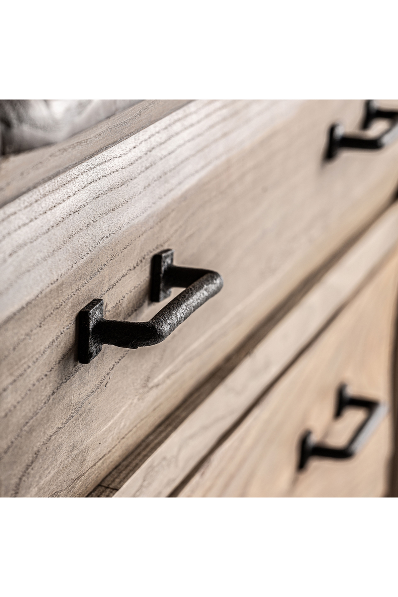 Elm Wood Chest of Drawers | Vical Home Brixton | Woodfurniture.com