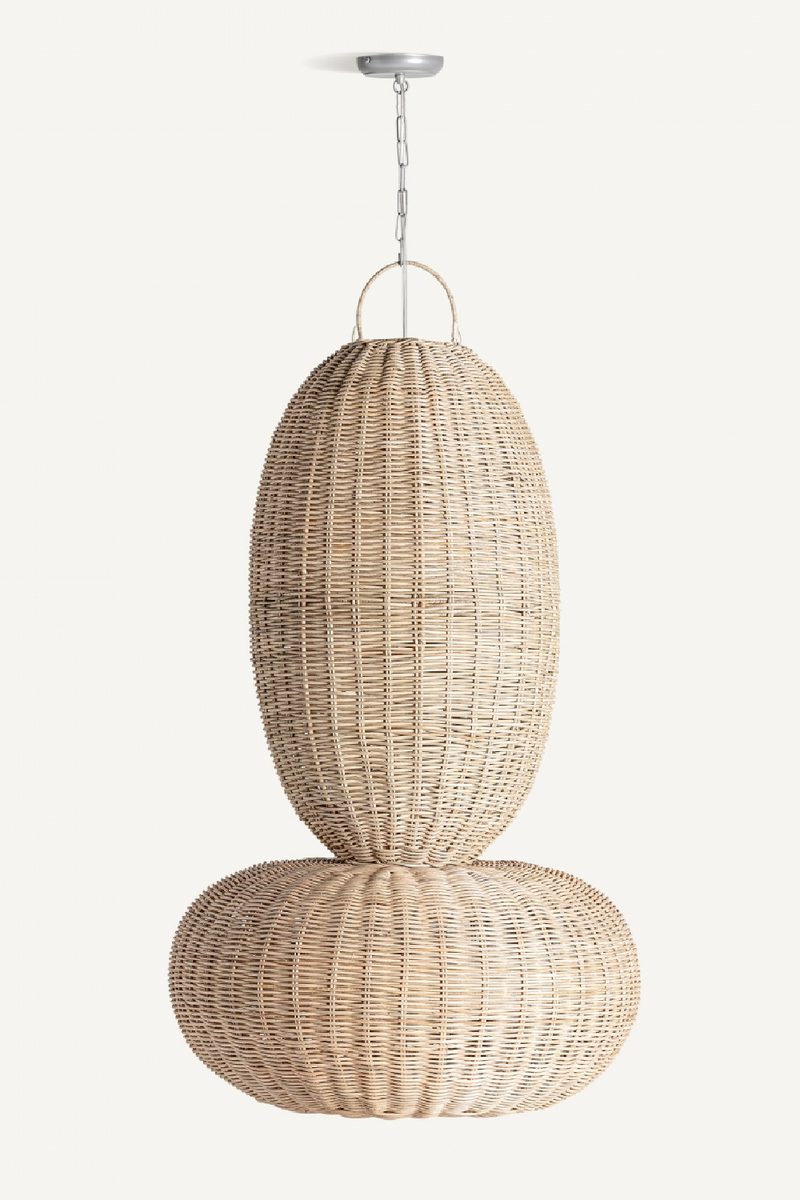 Rattan Boho Hanging Lamp | Vical Home Tekax | Woodfurniture.com