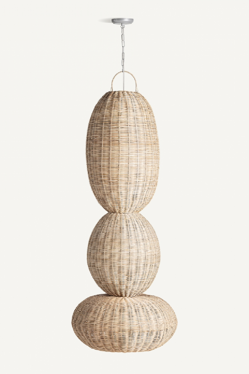 Rattan Boho Hanging Lamp | Vical Home Tekax | Woodfurniture.com