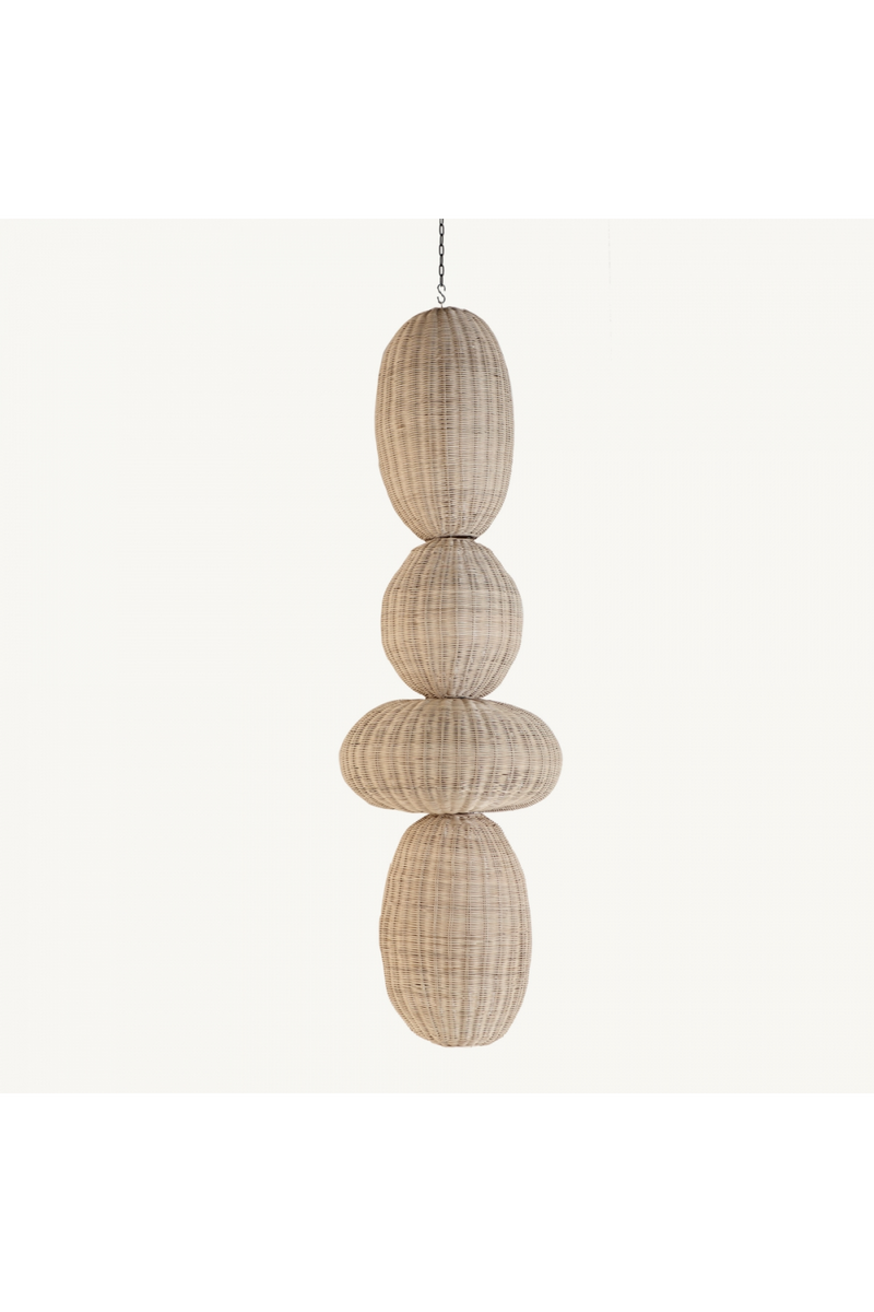 Rattan Boho Hanging Lamp | Vical Home Tekax | Woodfurniture.com