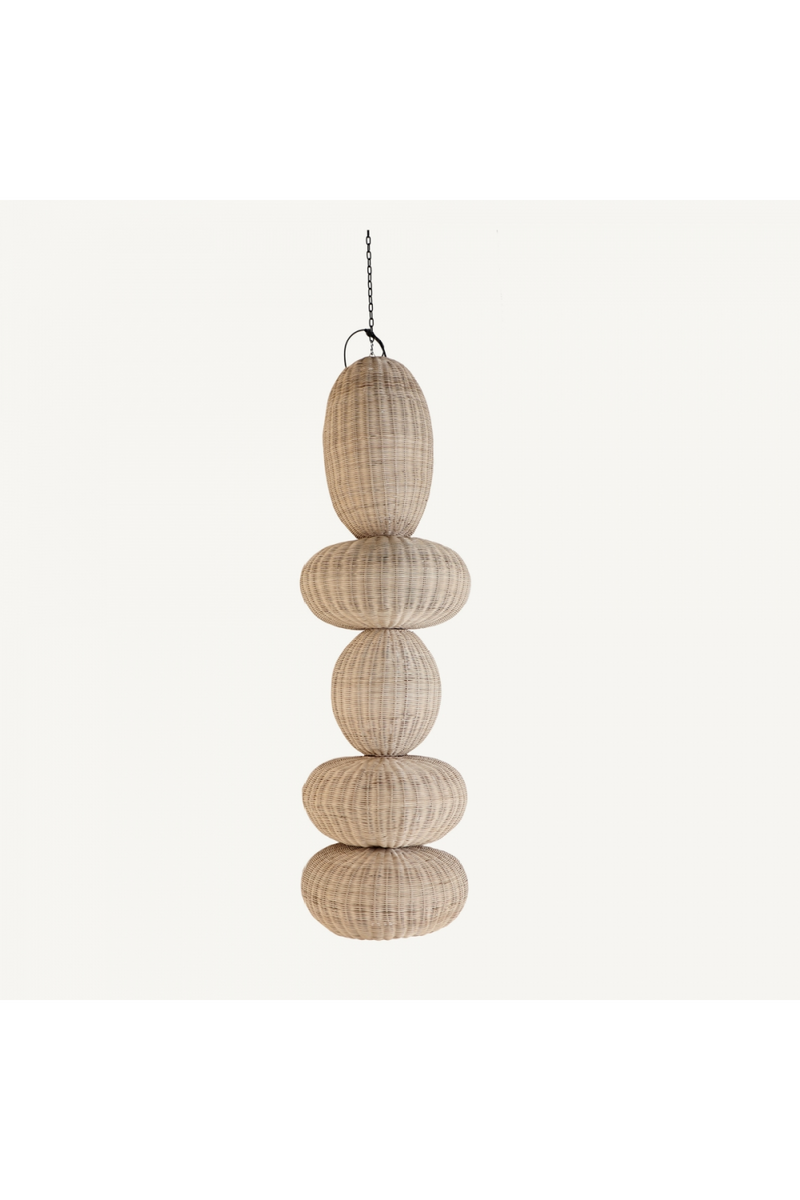 Rattan Boho Hanging Lamp | Vical Home Tekax | Woodfurniture.com