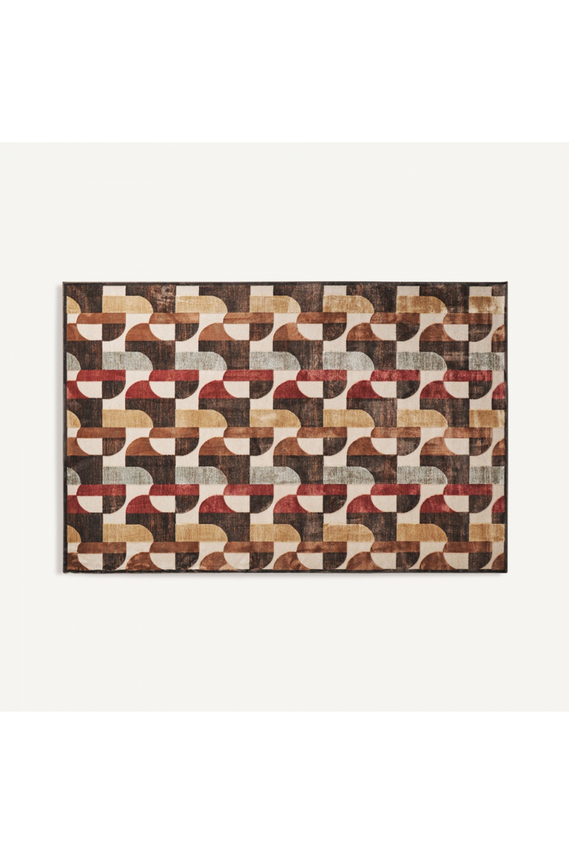 Wavy Pattern Area Rug 10' x 6'5" | Vical Home Guida | Woodfurniture.com