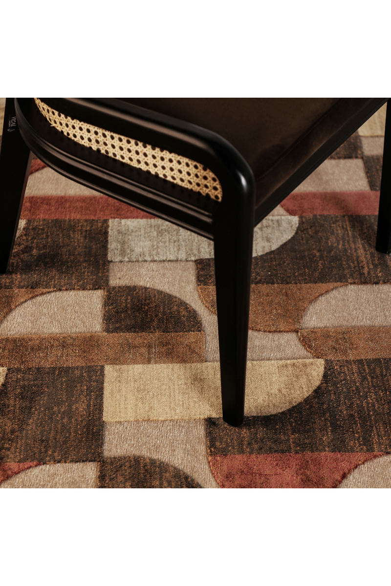 Wavy Pattern Area Rug 10' x 6'5" | Vical Home Guida | Woodfurniture.com