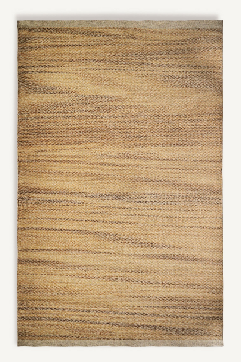 Beige Wool Area Rug 11" x 7'5" | Vical Home Quima | Woodfurniture.com