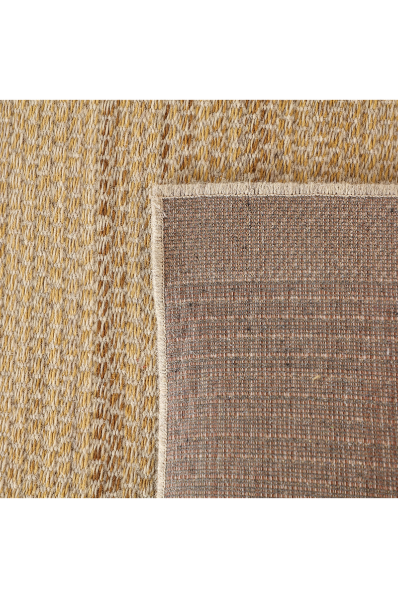 Beige Wool Area Rug 11" x 7'5" | Vical Home Quima | Woodfurniture.com