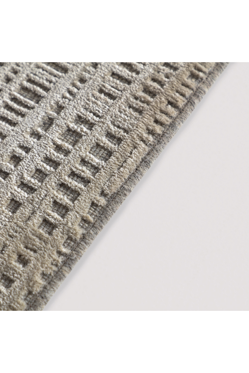 Gray Woven Area Rug 11' x 8' | Vical Home Abantza | Woodfurniture.com