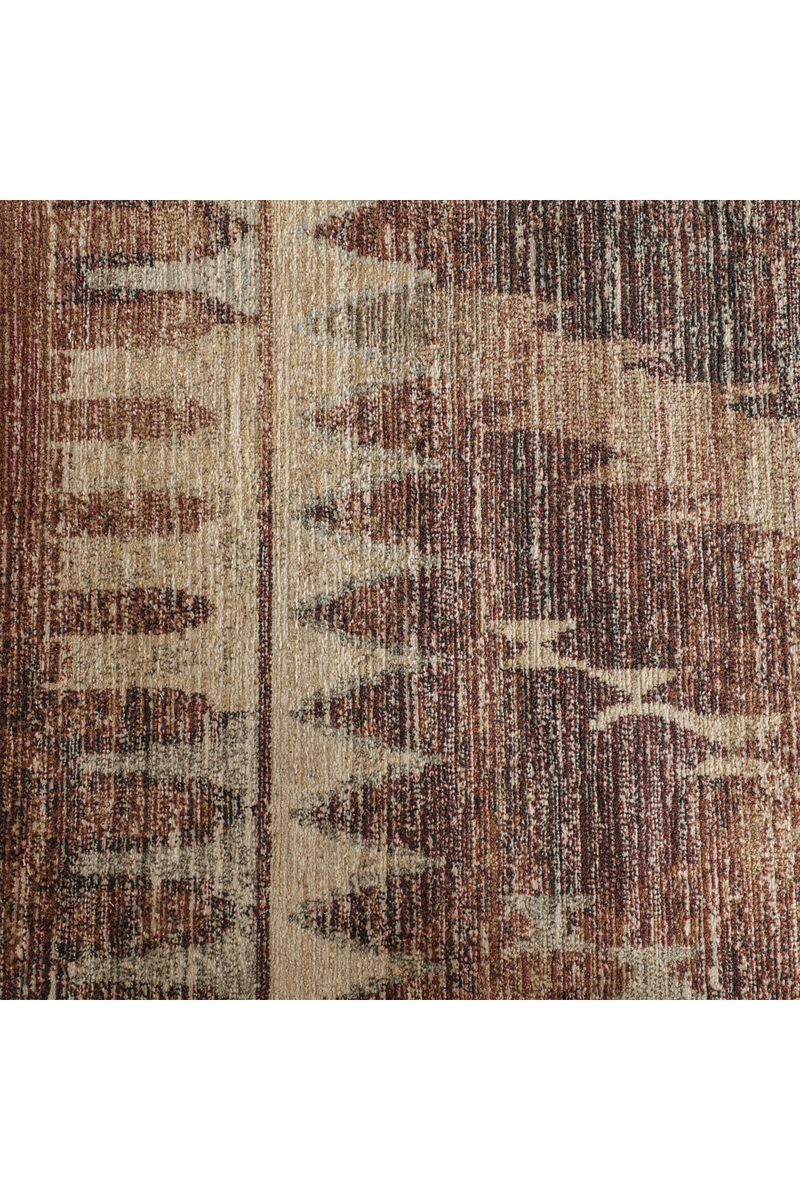 Brown Geometric Print Rug 10' x 6'5" | Vical Home Agate | Woodfurniture.com