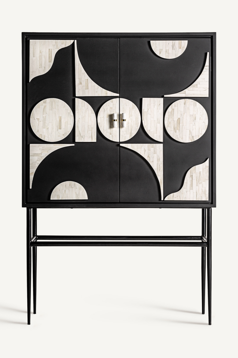 Geometrical Patterned Cabinet | Vical Home Athy | Oroatrade.com