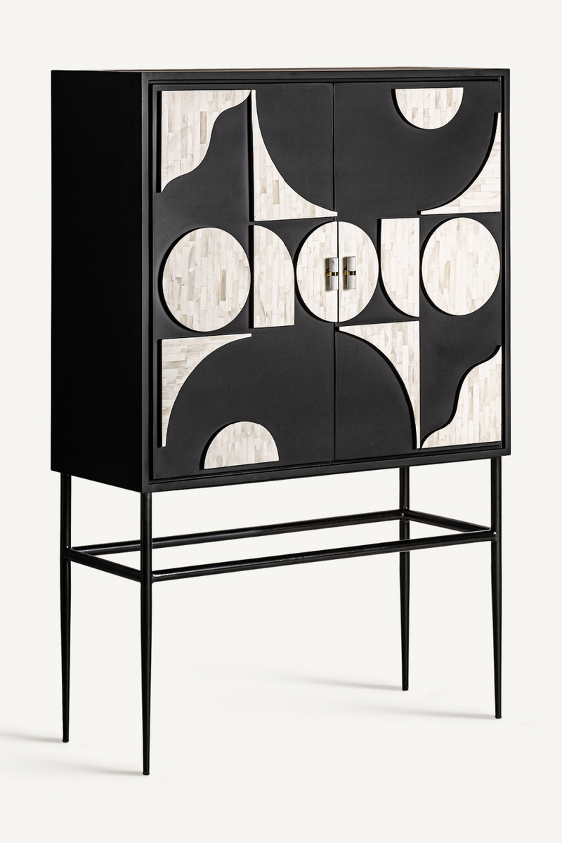 Geometrical Patterned Cabinet | Vical Home Athy | Woodfurniture.com