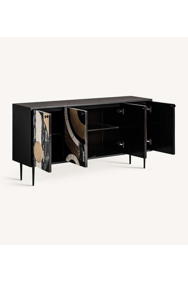 Tricolor Art Deco Sideboard | Vical Home Daru | Woodfurniture.com