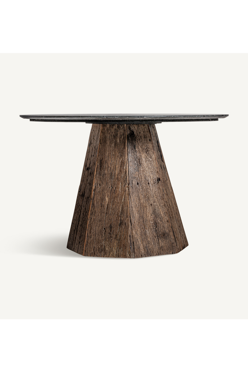 Marble Single-Leg Dining Table | Vical Home Walding | Woodfurniture.com