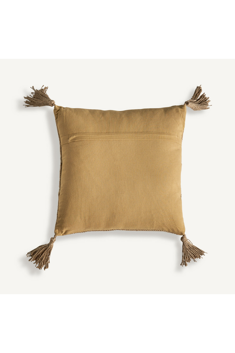 Jute Tassel Cushion | Vical Home Elgin | Woodfurniture.com