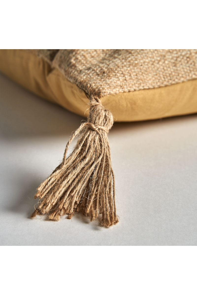 Jute Tassel Cushion | Vical Home Elgin | Woodfurniture.com