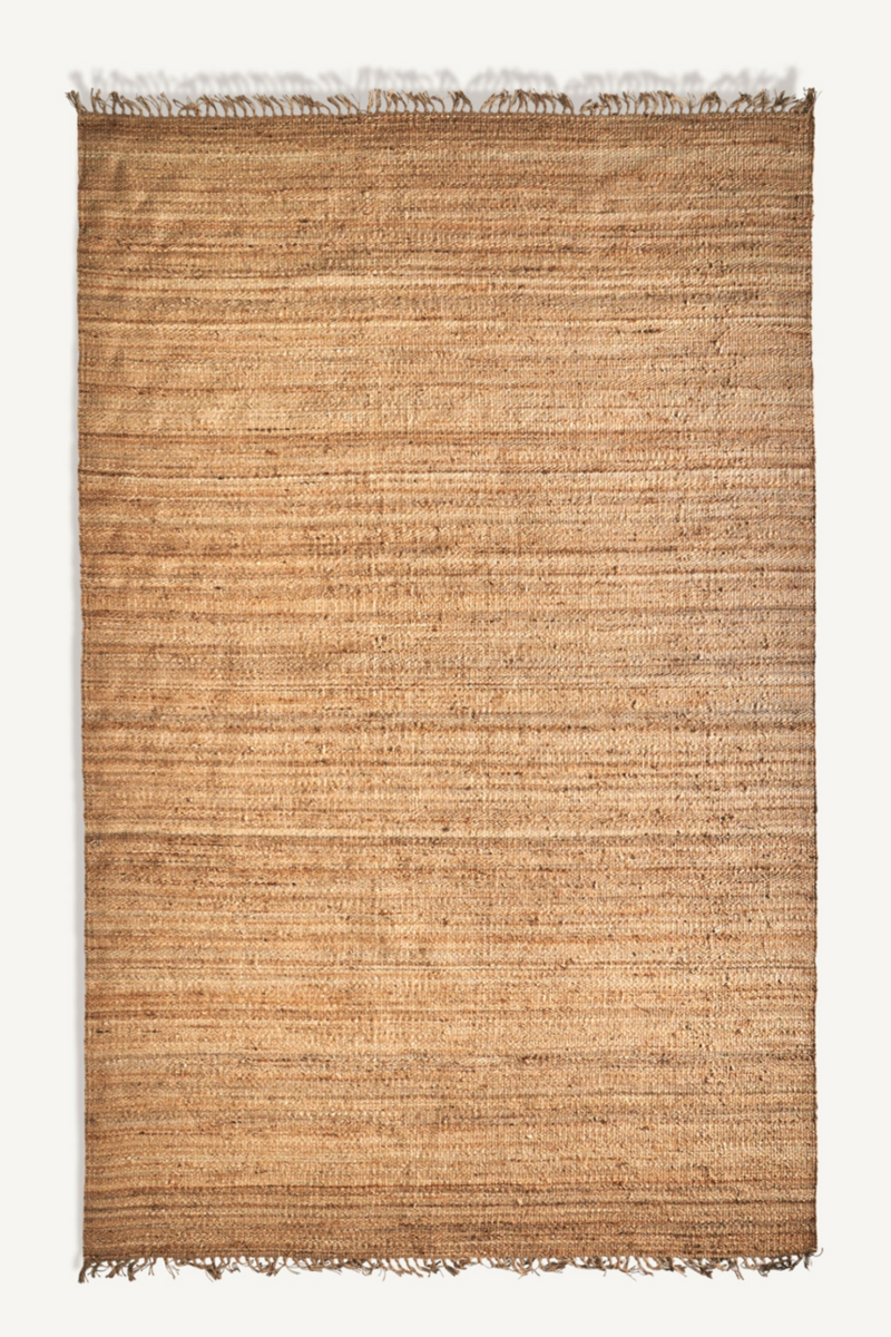 Jute Fringed Area Rug 11'5" x 8' | Vical Home Elgin | Woodfurniture.com