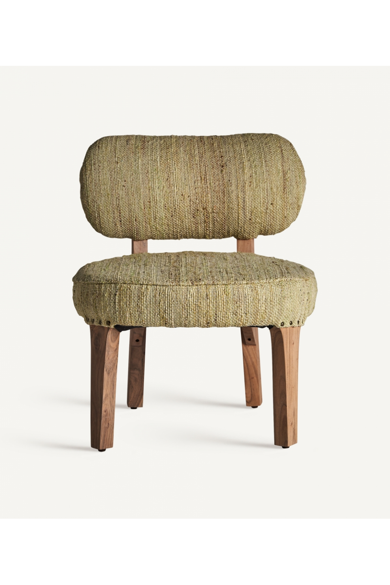 Jute Vintage Style Accent Chair | Vical Home Huntly | Woodfurniture.com