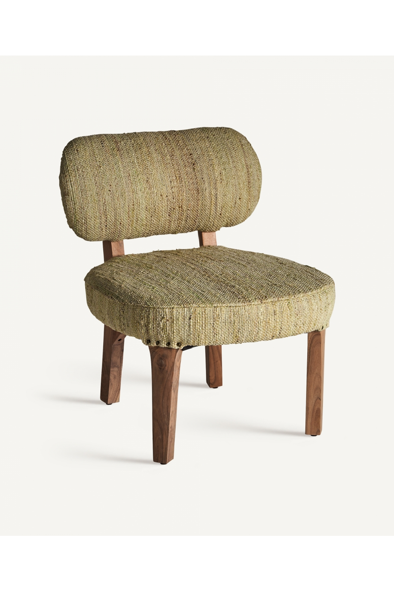 Jute Vintage Style Accent Chair | Vical Home Huntly | Woodfurniture.com