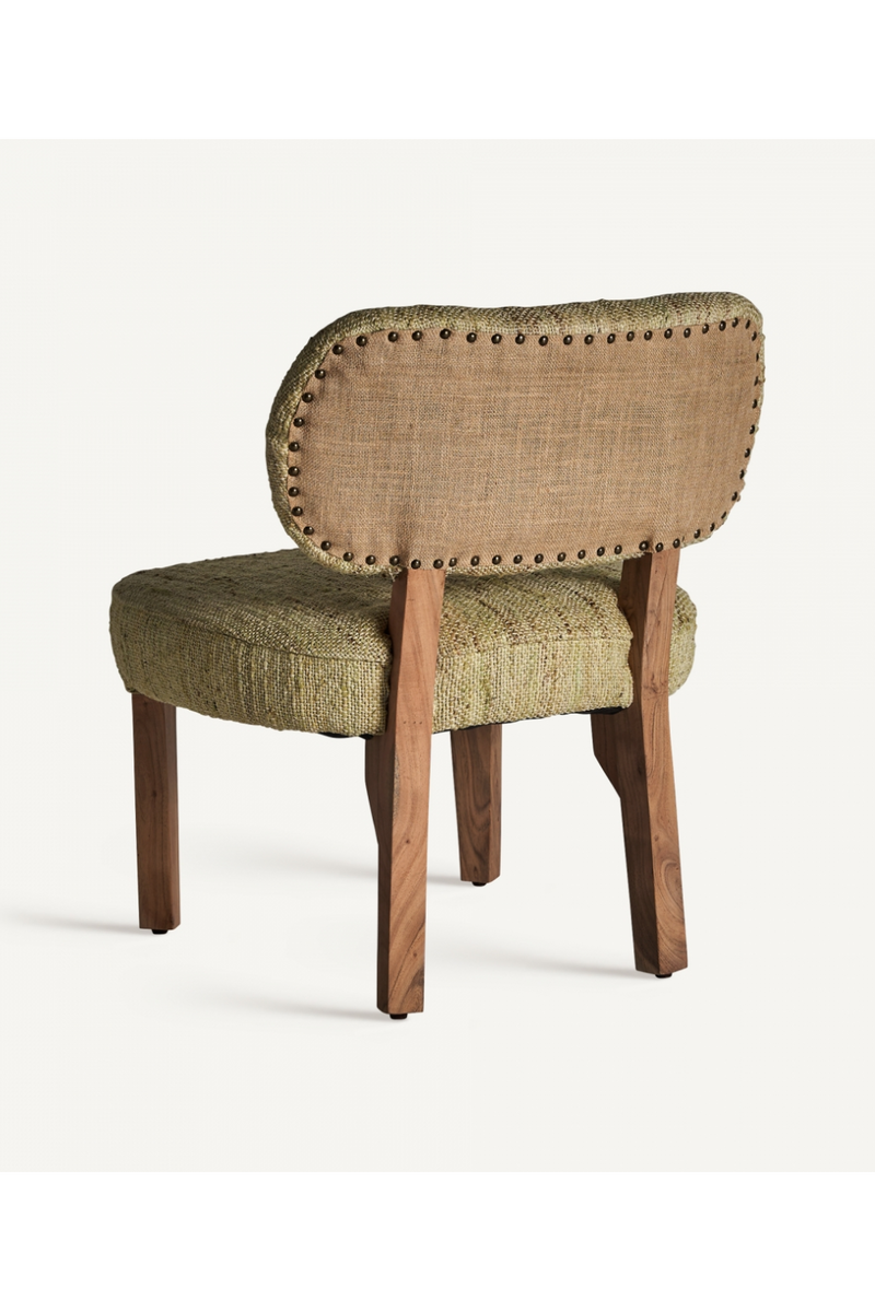 Jute Vintage Style Accent Chair | Vical Home Huntly | Woodfurniture.com