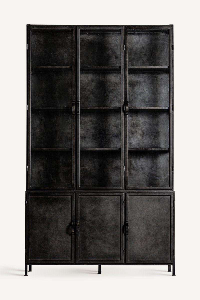 Black Iron Detachable Display Cabinet | Vical Home Leven | Oroatrade.com
