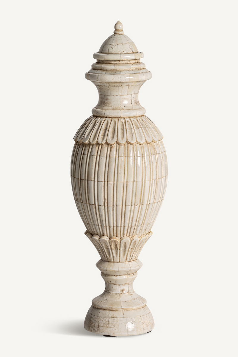 Ivory Colored Colonial Vase | Vical Home Jarek | Woodfurniture.com