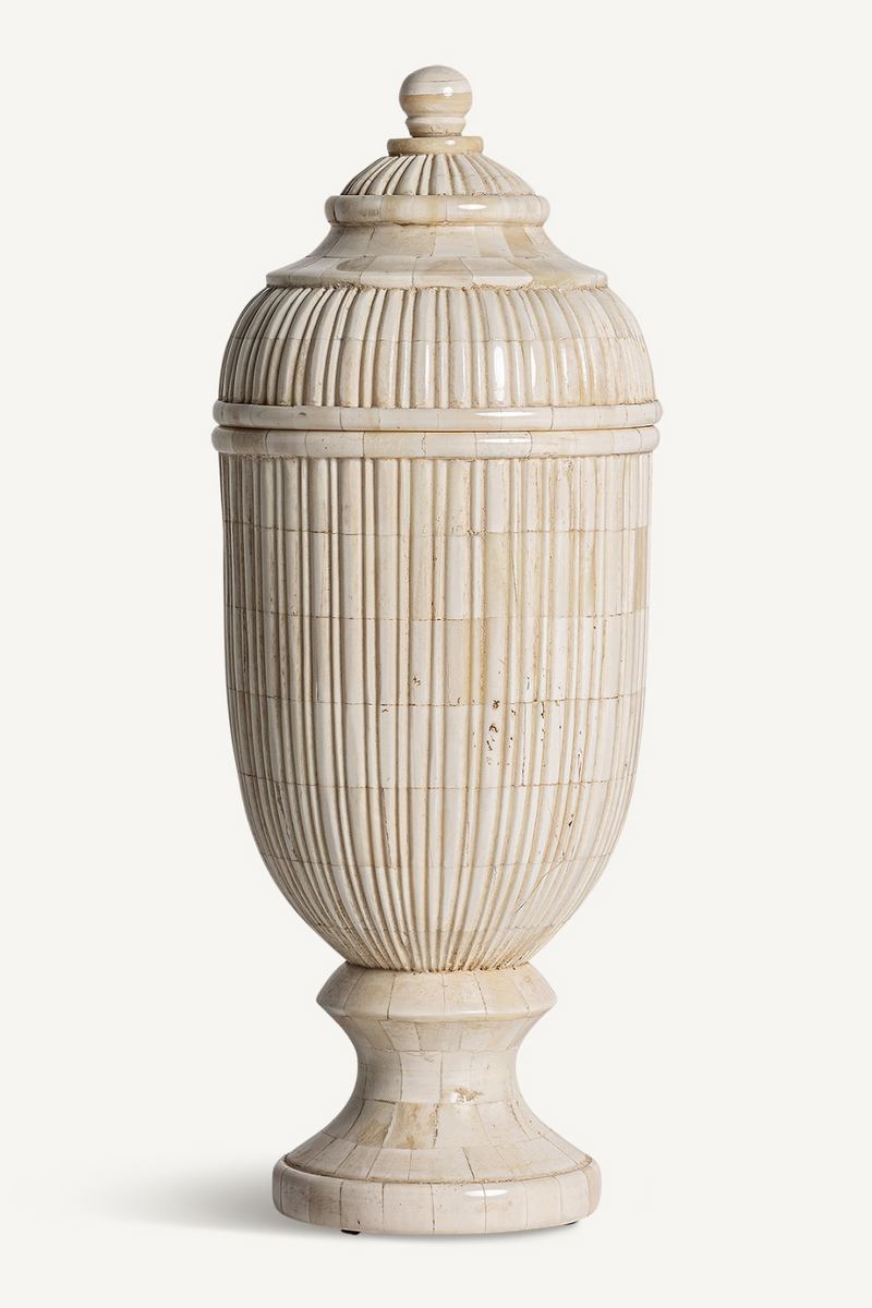 Ivory Colored Vase | Vical Home Jarek | Woodfurniture.com