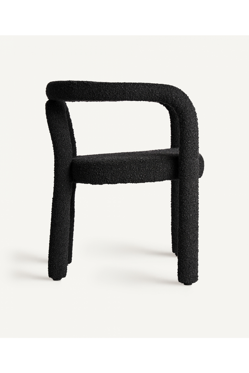 Black Upholstered Accent Chair | Vical Home Valbella | Woodfurniture.com