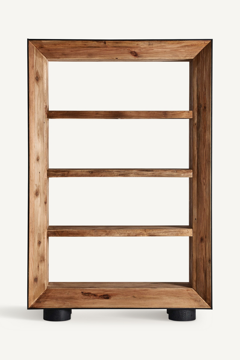 Natural Wood Bookcase | Vical Home Crissey | Oroatrade.com