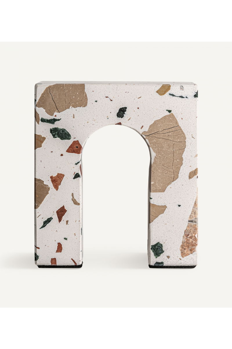 Speckled Marble Arched Decor Figure | Vical Home Asgard | Woodfurniture.com