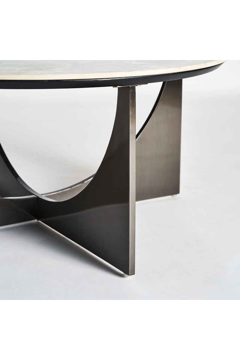 Criss-Cross Base Coffee Table | Vical Home Aheim | Woodfurniture.com