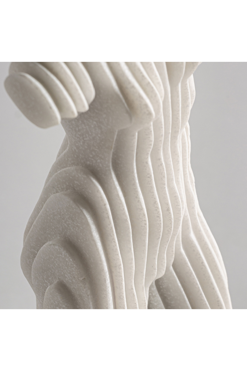 White Torso Decor Figure | Vical Home Theon | Woodfurniture.com