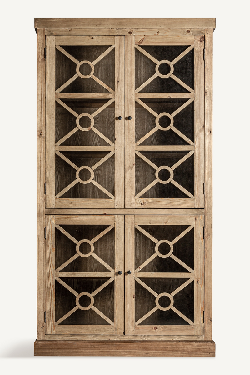 Elm 4-Door Display Cabinet | Vical Home Gubin | Woodfurniture.com