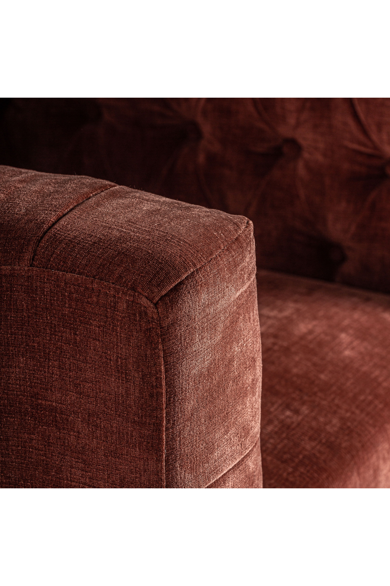 Burgundy Tufted Armchair | Vical Home Carlton | Woodfurniture.com