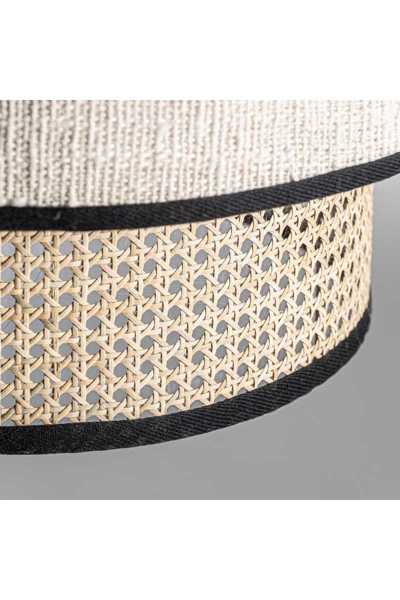 Cylindrical Rattan Hanging Lamp | Vical Home Glesse | Woodfurniture.com